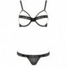 PASSION - CONJUNTO KYOUKA DE DOS PIEZAS NEGRO S/M