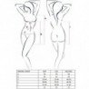 PASIÓN - CORSET MADDIE NEGRO PARA MUJER TALLA S/M