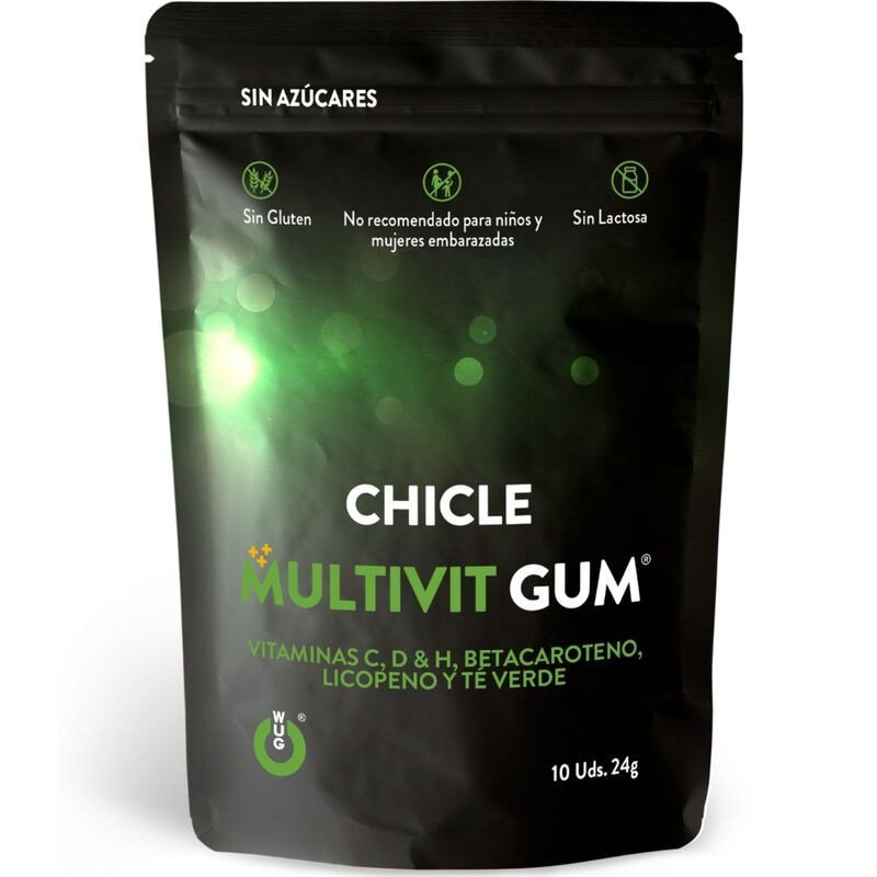 WUG CHICLE MULTIVIT GUM 10UDS