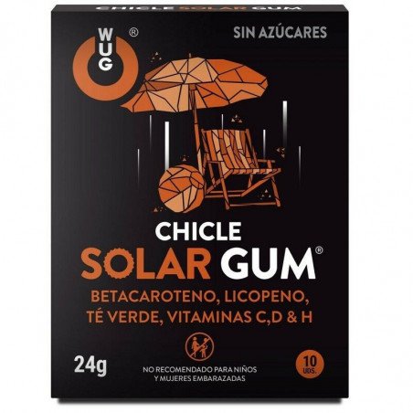 WUG CHICLE SOLAR GUM 10UDS