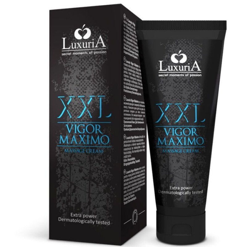 ÍNTIMA DE LUJO - CREMA DE MASAJE XXL VIGOR MÁXIMO 75 ML