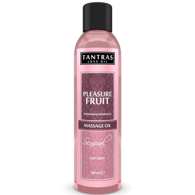 ÍNTIMA - ACEITE DE AMOR TANTRAS, ACEITE DE PLACER CON FRUTAS PARA MASAJE 150 ML