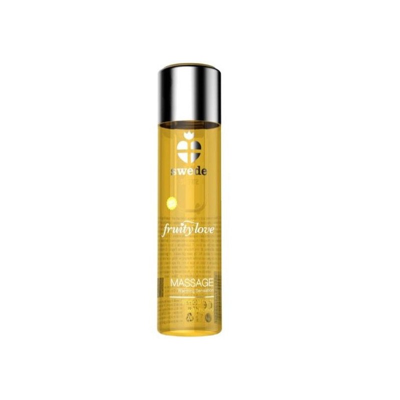 SWEDE - ACEITE DE MASAJE CON EFECTO CALIENTE FRUTAL AMOR TROPICAL CON MIEL 60 ML
