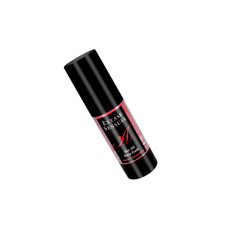 EXTASE SENSUAL - ACEITE ESTIMULANTE CON SABOR A FRESA, 35 ML