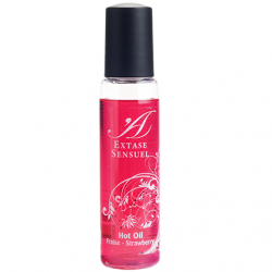 EXTASE SENSUEL ACEITE ESTIMULANTE FRESA VIAJE CALOR 35ML