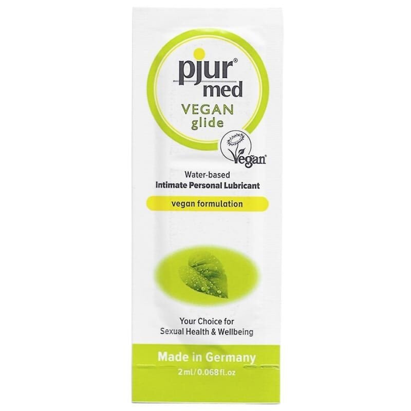 PJUR - Lubricante vegano a base de agua MED GLIDE 2 ml