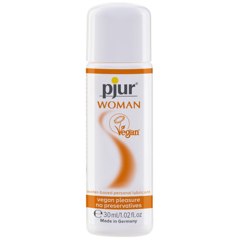 PJUR - Lubricante vegano a base de agua para mujer, 30 ml