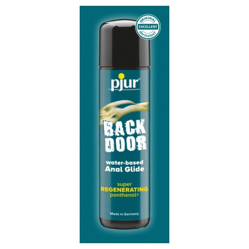 PJUR - BASE DE AGUA ANAL DE PANTENOL REGENERADORA PARA LA PUERTA TRASERA 2 ML
