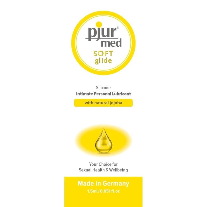 PJUR MED SOFT GLIDE LUBRICANTE SILICONA 1,5 ML
