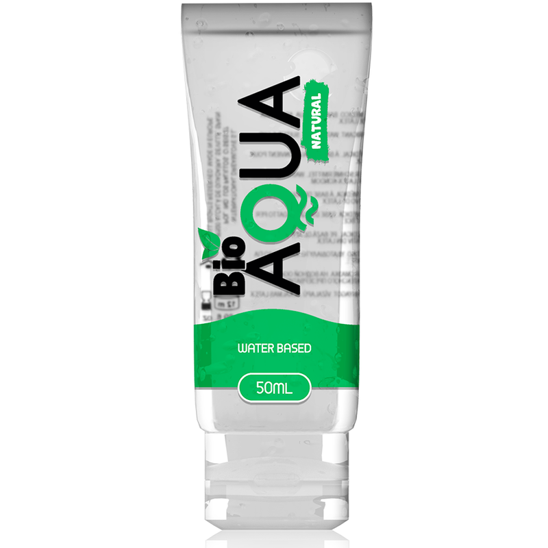 BIOAQUA - LUBRICANTE CON INGREDIENTES NATURALES A BASE DE AGUA 50 ML