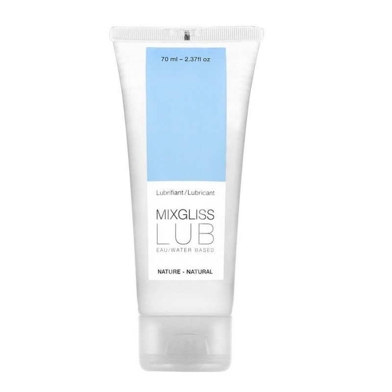 MIXGLISS LUBRICANTE BASE DE AGUA NATURAL  70ML