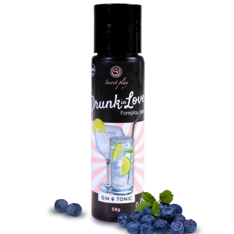 SECRETPLAY - LUBRICANTE DRRUNK IN LOVE GIN&TONIC 60 ML
