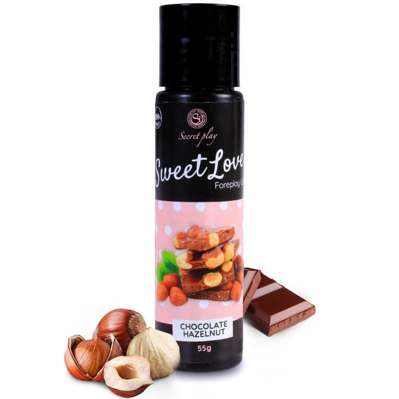 SECRETPLAY - GEL DE CHOCOLATE CON AVELLANA SWEET LOVE 60 ML