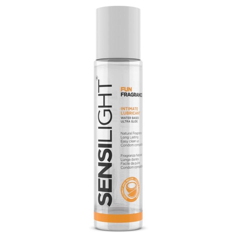 ÍNTIMA - LUBRICANTE SENSILIGHT A BASE DE AGUA CON COCO Y MELÓN 60 ML