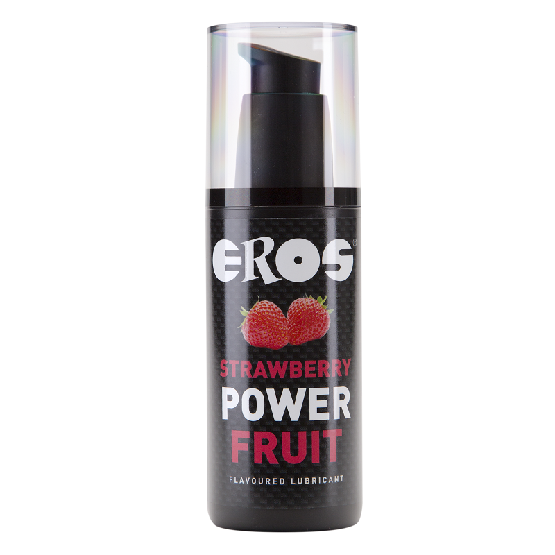 LÍNEA EROS POWER - LUBRICANTE CON SABOR A FRESA