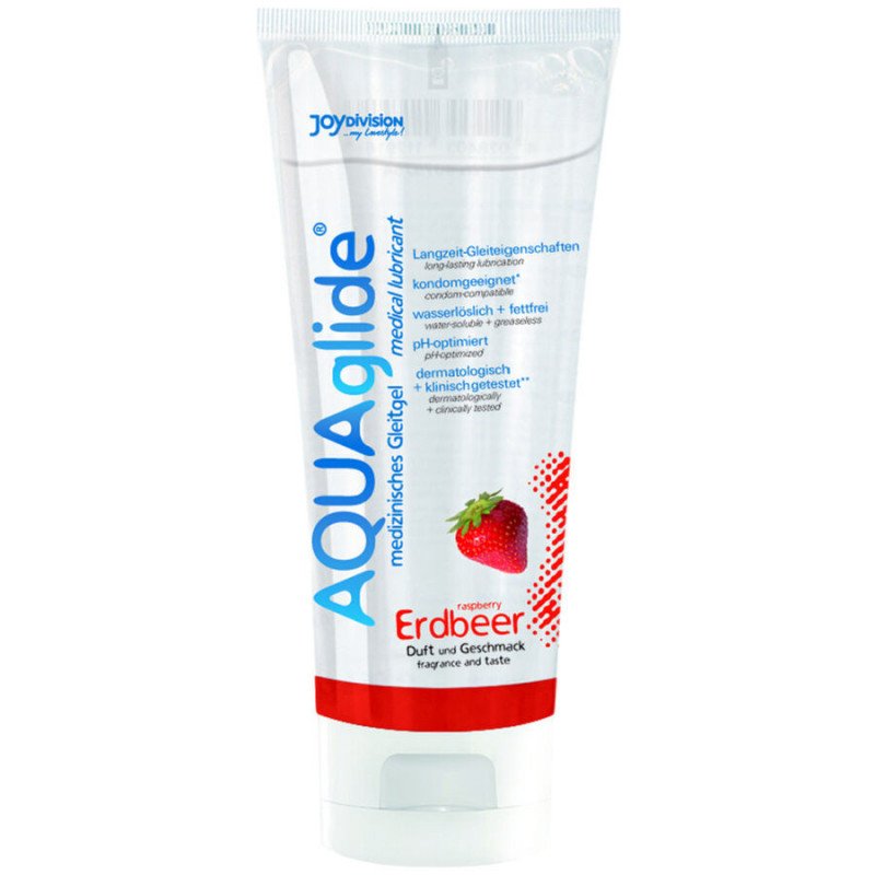 JOYDIVISION AQUAGLIDE - LUBRICANTE CON SABOR A FRESA 100 ML