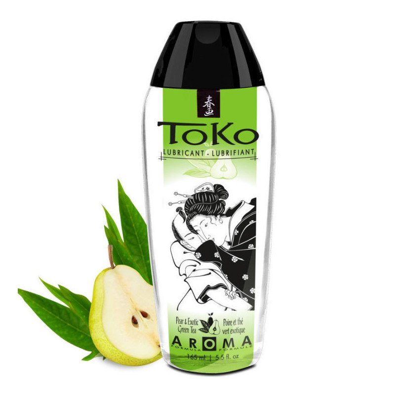 SHUNGA - TOKO AROMA LUBRICANTE PERA Y TÉ VERDE EXÓTICO