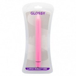 VIBRADOR BRILLANTE Y DELGADO ROSA INTENSO