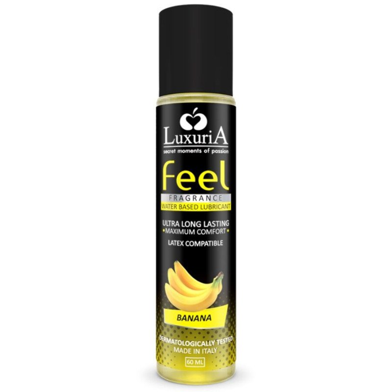 ÍNTIMA - LUBRICANTE A BASE DE AGUA CON AROMA A PLÁTANO DE LUJO 60 ML