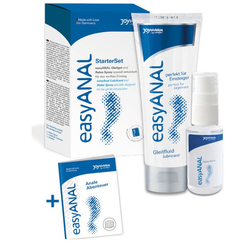 JOYDIVISION EASYANAL - KIT DE INICIO LUBRICANTE + SPRAY RELAJANTE