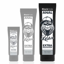 BLACK HOLE - GEL DILATADOR ANAL A BASE DE AGUA 250 ML