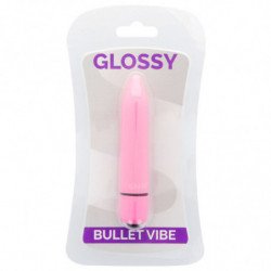 GLOSSY THIN VIBRADOR ROSA INTENSO