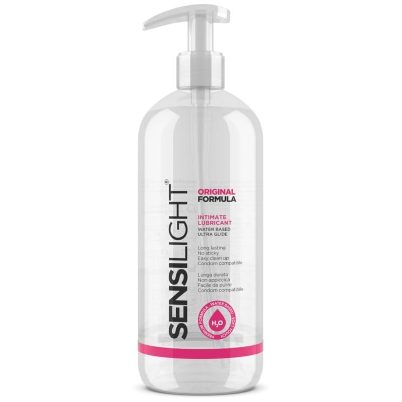 ÍNTIMA - SENSILIGHT FÓRMULA ORIGINAL DE LUBRICANTE A BASE DE AGUA 500 ML