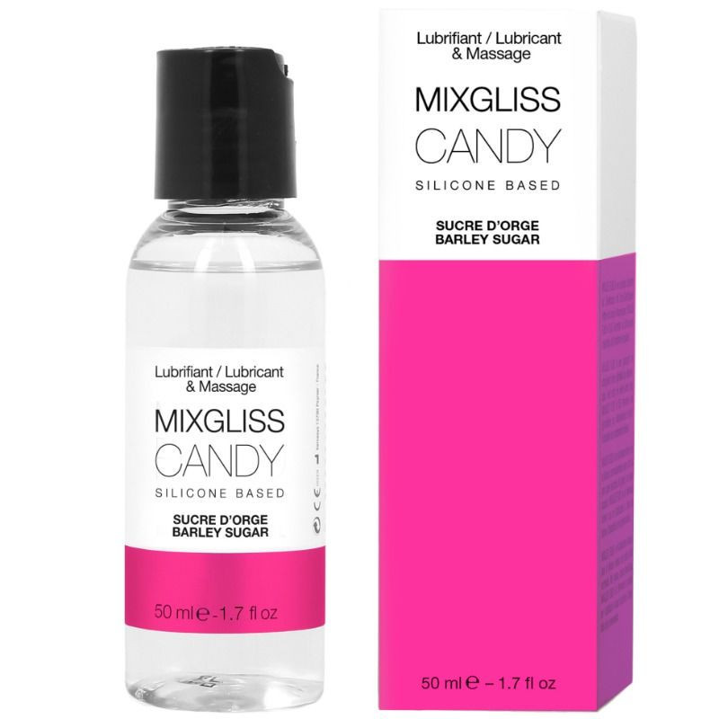 MIXGLISS - LUBRICANTE DE SILICONA CON SABOR A CARAMELO 50 ML