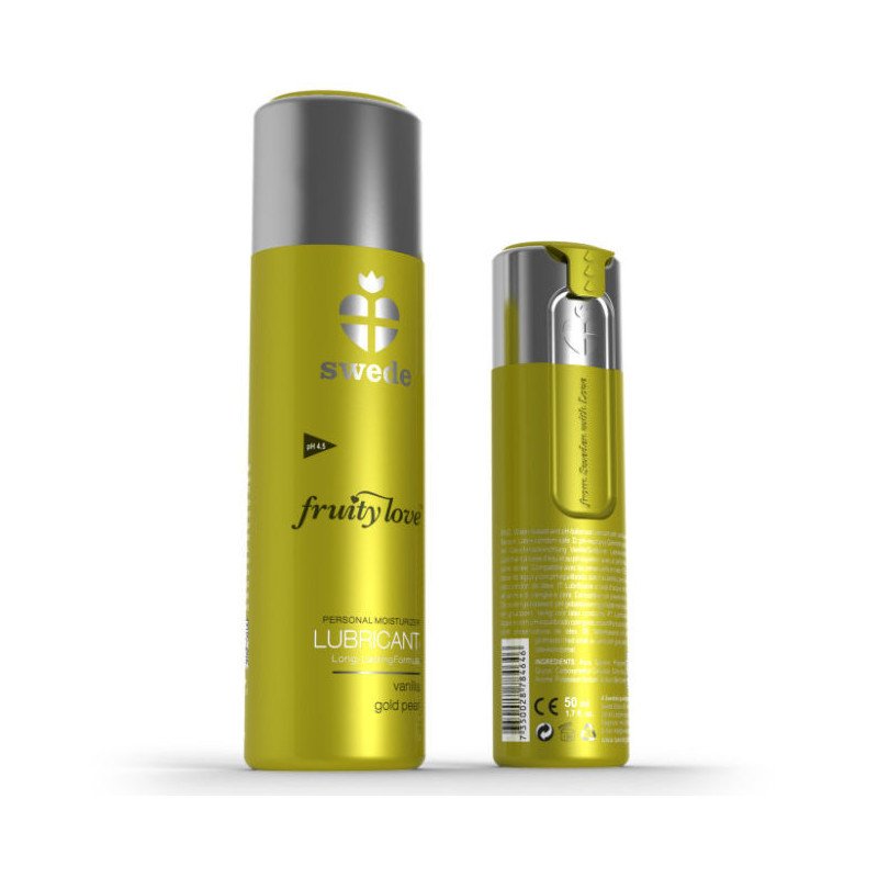 SWEDE - LUBRICANTE FRUTAL AMOR VAINILLA PERA DORADA 100 ML