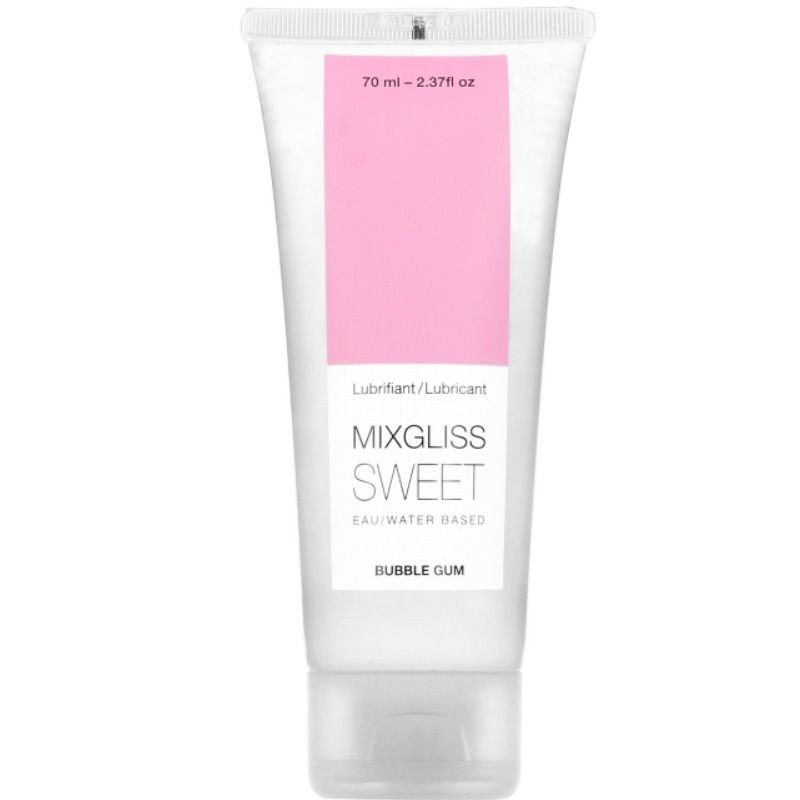 MIXGLISS - GOMA LUBRICANTE A BASE DE AGUA CON SABOR A GOMA 70 ML