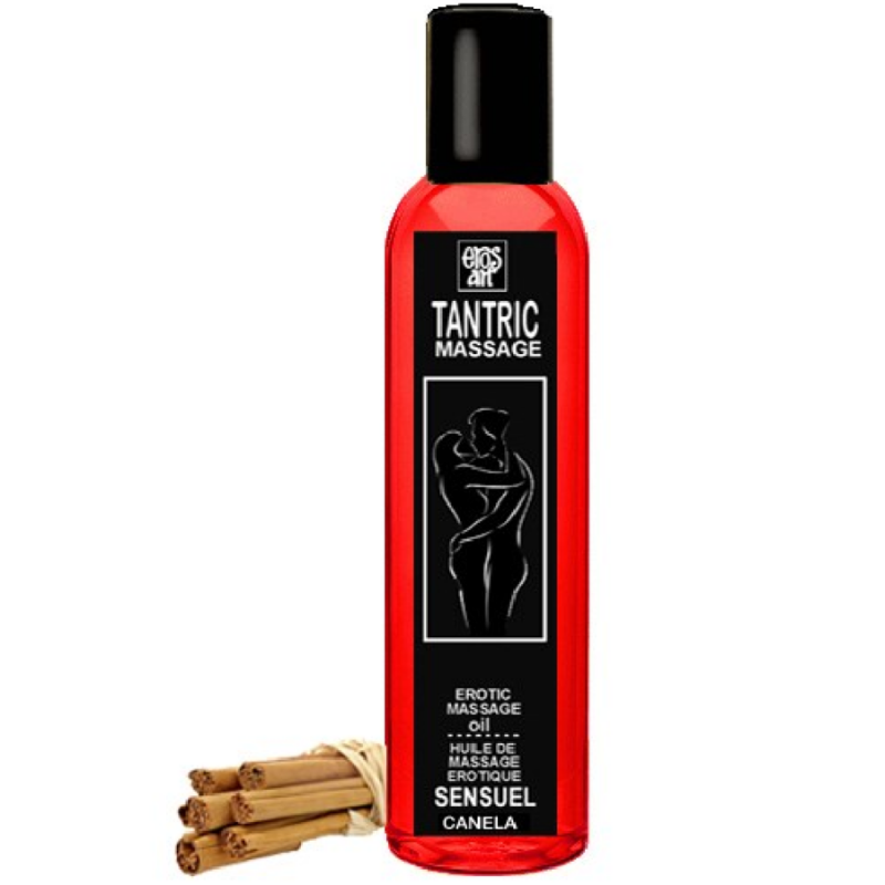 EROS-ART - ACEITE NATURAL DE MASAJE TÁNTRICO CON CANELA AFRODISÍACA 30 ML