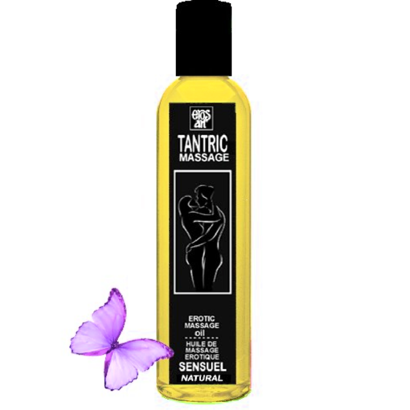 EROS-ART - ACEITE DE MASAJE TÁNTRICO NATURAL Y AFRODISÍACO NEUTRO 100 ML