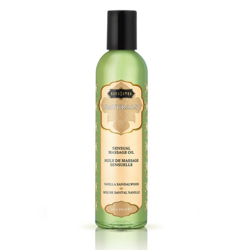 KAMASUTRA - ACEITE DE MASAJE DE VAINILLA CON SÁNDALO 236ML