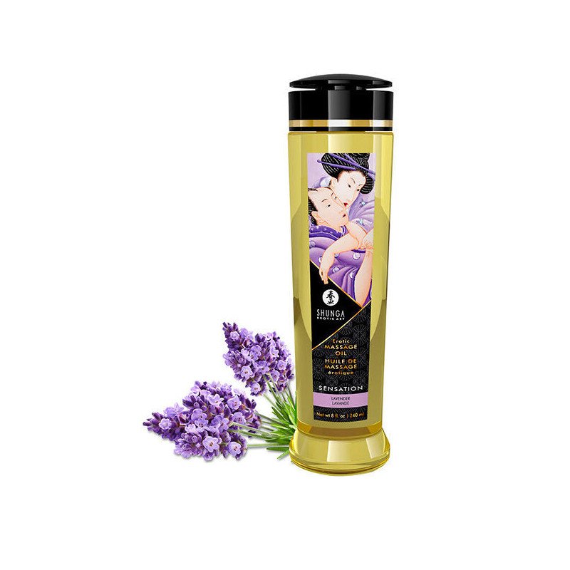 SHUNGA - ACEITE DE MASAJE ERÓTICO SENSATION 240 ML