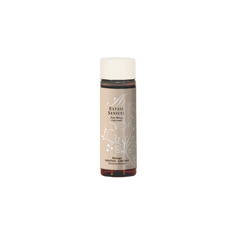 ÉXTASIS SENSUAL - LUBRICANTE DE CHOCOLATE Y NARANJA 100 ML