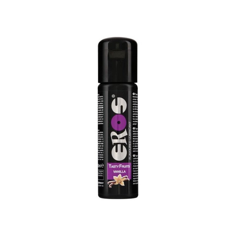 EROS - Lubricante con sabor a frutas y vainilla, 100 ml