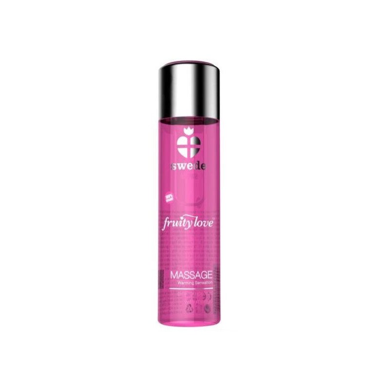 SWEDE - ACEITE DE MASAJE CON EFECTO CALIENTE FRUTAL AMOR POMELO ROSA CON MANGO 60 ML