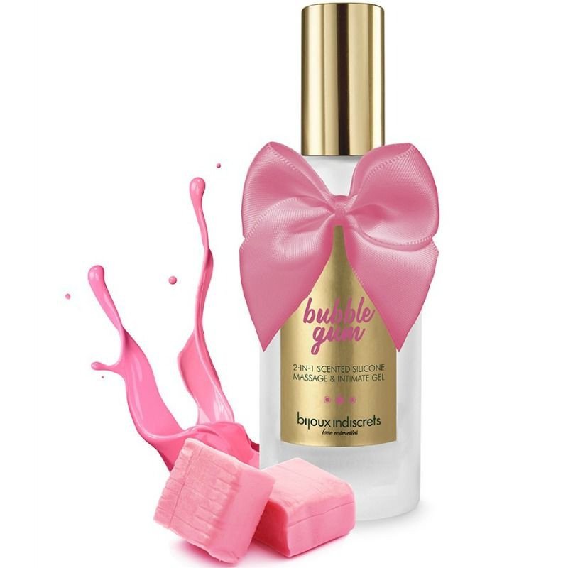 BIJOUX - GEL DE MASAJE Y ÍNTIMO PERFUMADO CON AROMA A CHICLE 2 EN 1 100 ML
