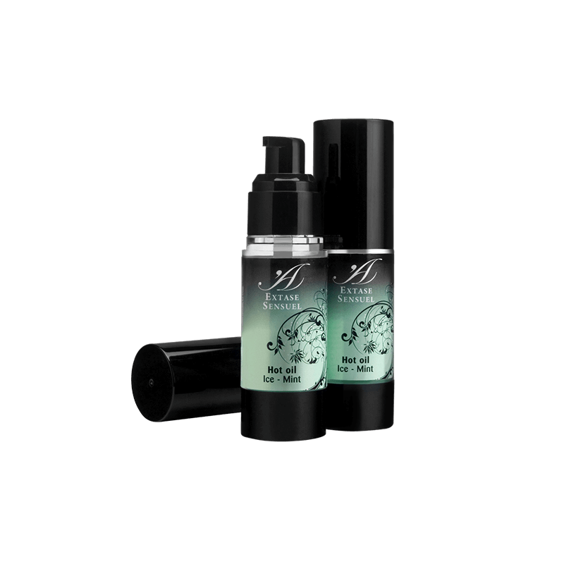 EXTASE SENSUAL - ACEITE DE MASAJE CON EFECTO HELADO EXTRA FRESCO 100 ML