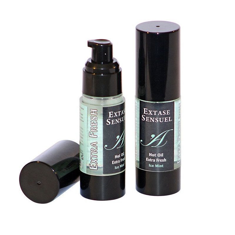 EXTASE SENSUAL - ACEITE DE MASAJE CON EFECTO HELADO EXTRA FRESCO 30 ML