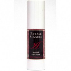 EXTASE SENSUAL - ACEITE DE MASAJE CON EFECTO DE FRESA EXTRA FRESCA 30 ML
