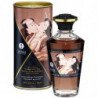 SHUNGA - ACEITE DE MASAJE CON EFECTO CALOR, SABOR INTENSO A CHOCOLATE, 100 ML