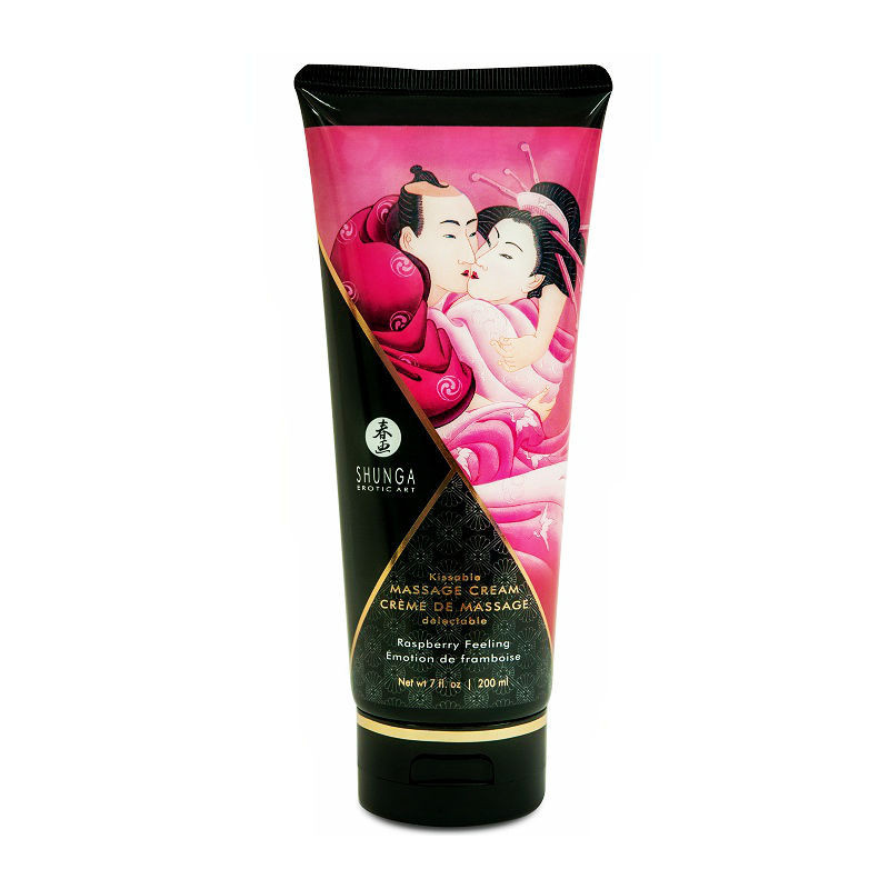 SHUNGA - CREMA DE MASAJE DE FRAMBUESA 200 ML