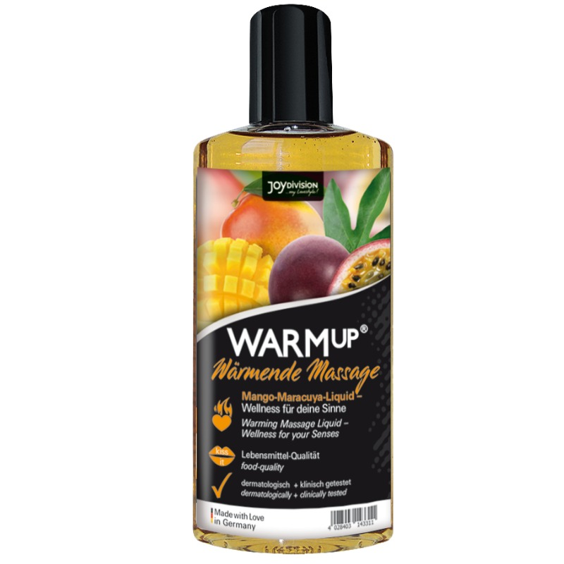 AQUAGLIDE - WARMUP ACEITE DE MASAJE MANGO+MARACUYA 150 ML