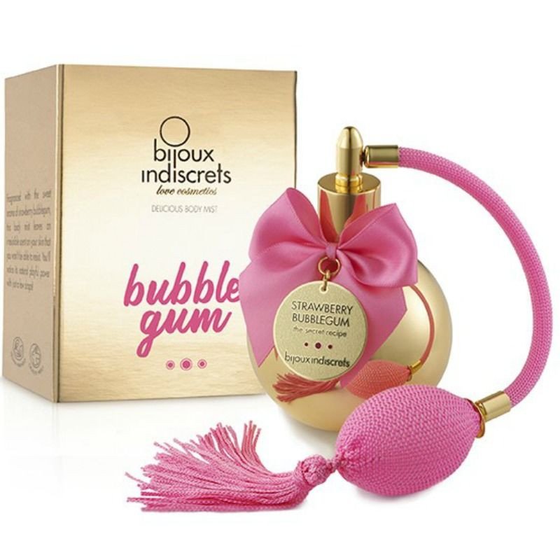 BIJOUX - BRUMA CORPORAL CON SABOR A CHICLE DE FRESA 100 ML