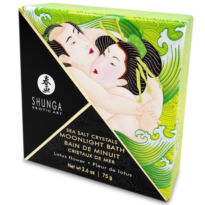 SHUNGA SALES DE BAÑO AROMATIZADAS LOTUS 75GR