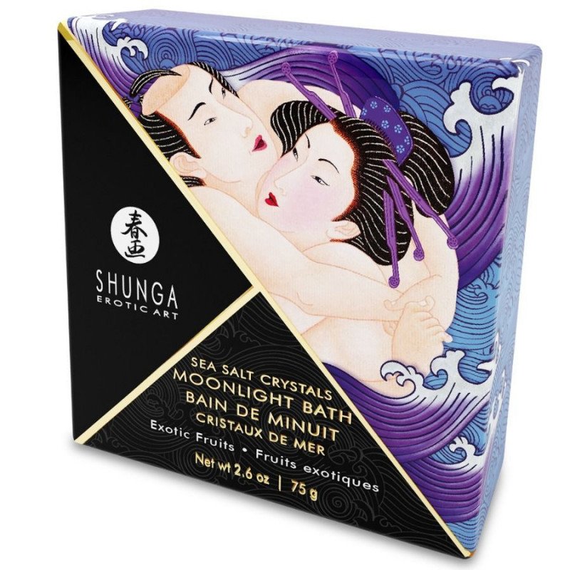SHUNGA - SALES DE BAÑO EXÓTICAS CON SABOR A MORADO 75 GR