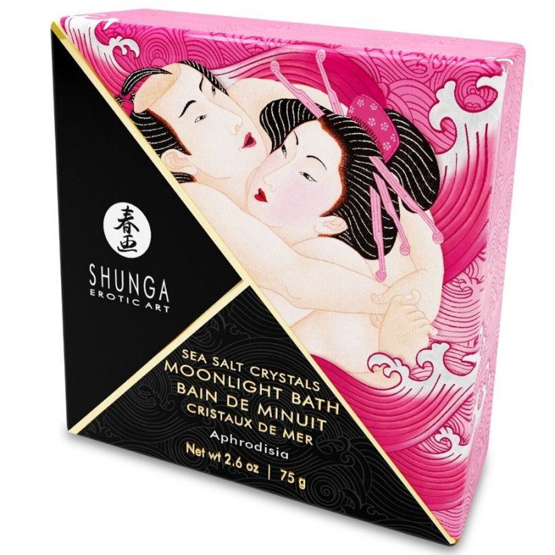 SHUNGA - SALES DE BAÑO AROMÁTICAS CON PERFUME DE AFRODISIA 75 GR