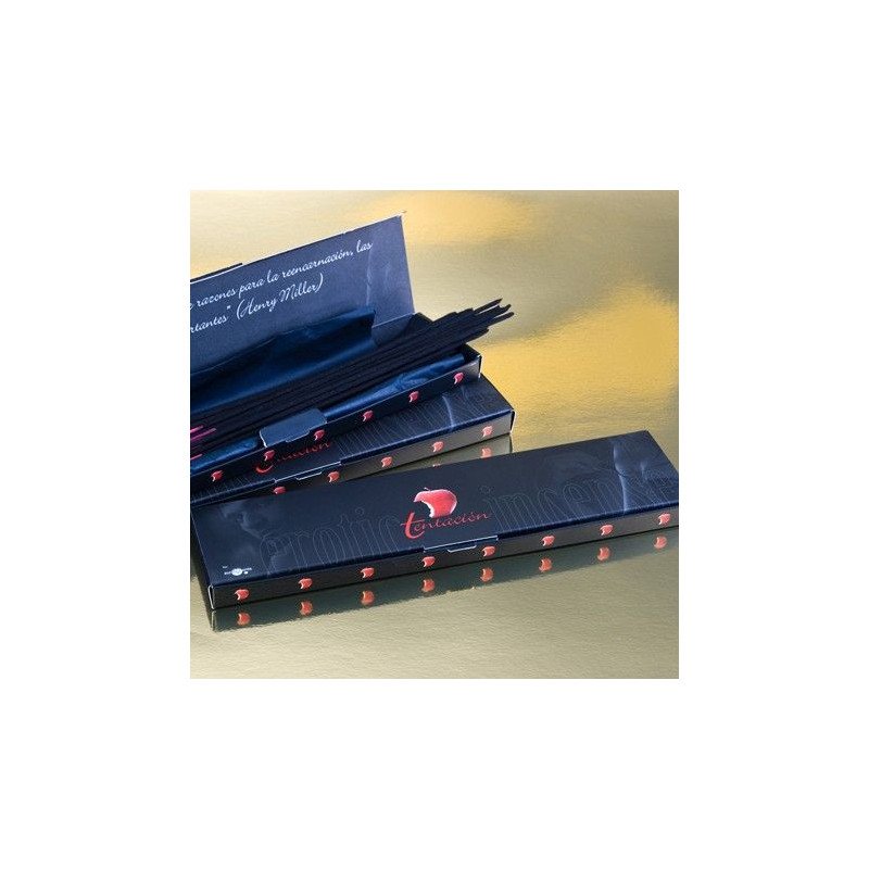 TENTACION - INCIENSO ERÓTICO CON FEROMONAS DE FRUTA DE LA PASIÓN