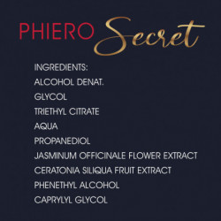 500 COSMETICS - PHIERO SECRET COMBINACIÓN NATURAL SIN OLOR HORMONAS SEXUALES FEMENINAS 15 ML